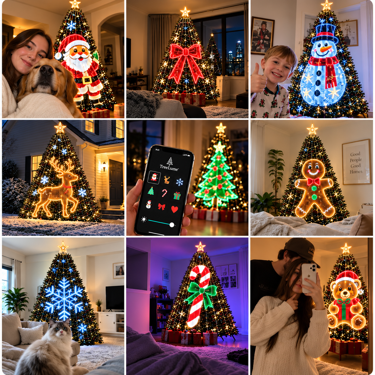 Kairven Christimas Tree LED Lights